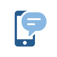 Templates for text messages platform logo